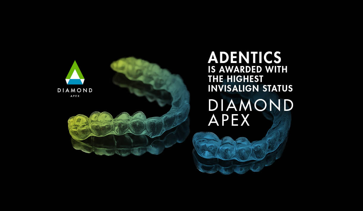 ADENTICS mit Invisalign „Diamond Apex“ ausgezeichnet!