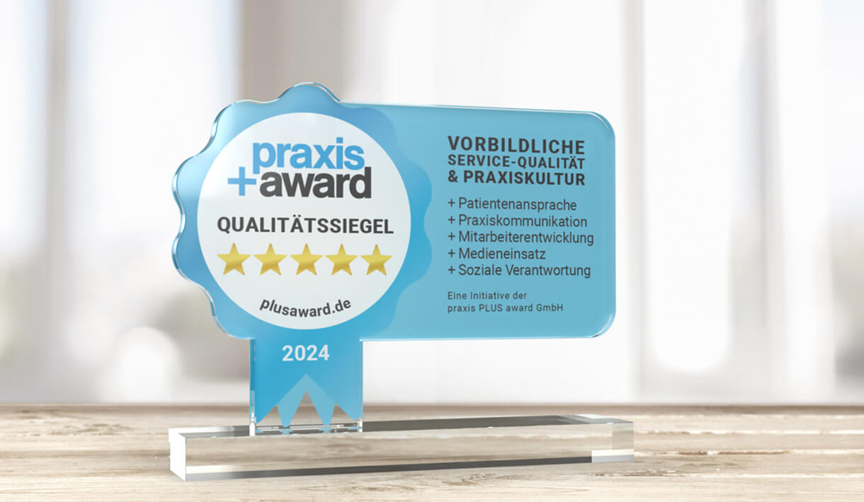 ADENTICS erhält erneut das Praxis + Award Siegel für herausragenden Patientenservice und Qualität 