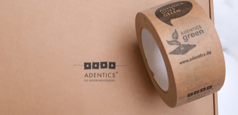 Umweltfreundliches Klebeband