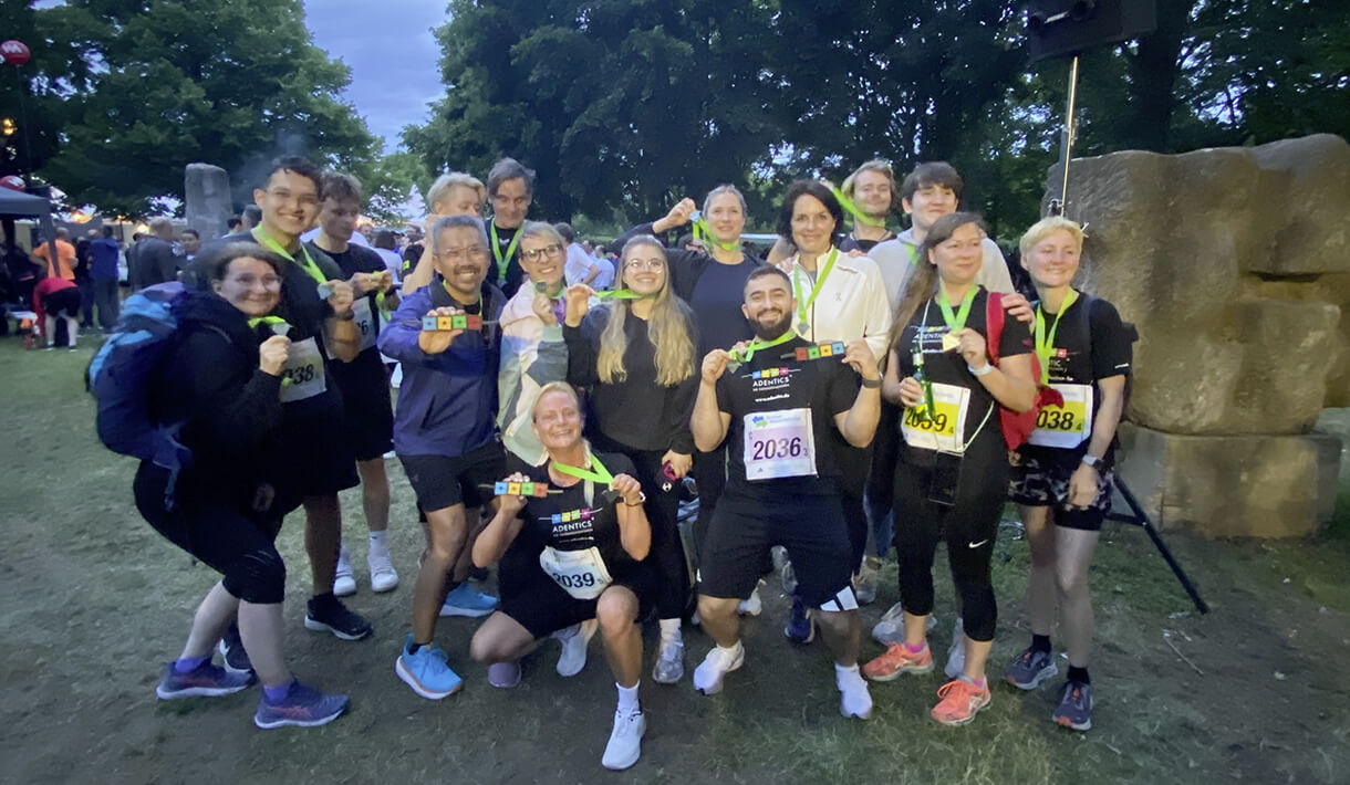 Sportlicher Erfolg und Teamwork – ADENTICS Team bei der Berliner Teamstaffel