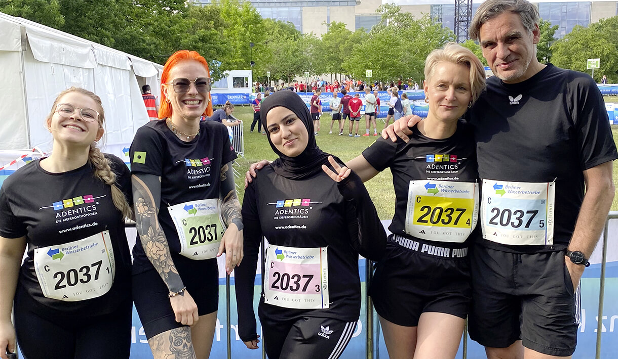 Gemeinsam zum Ziel – ADENTICS Teamspirit bei der Berliner Teamstaffel 2025