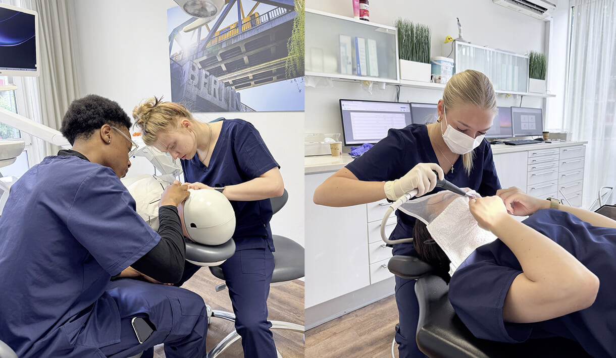 ADENTICS Welcome Week für Auszubildende - Gegenseitiges Behandeln