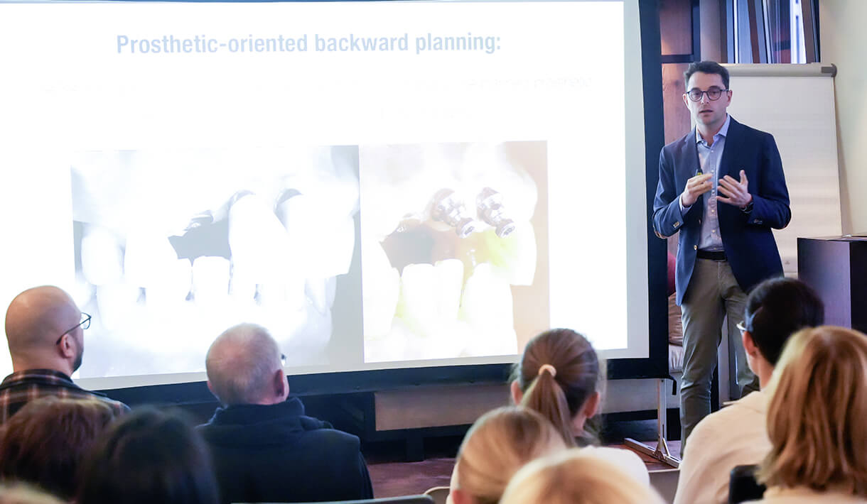 ADENTICS Fortbildung Aligner & Prothetik, Fingerfood & Champagner