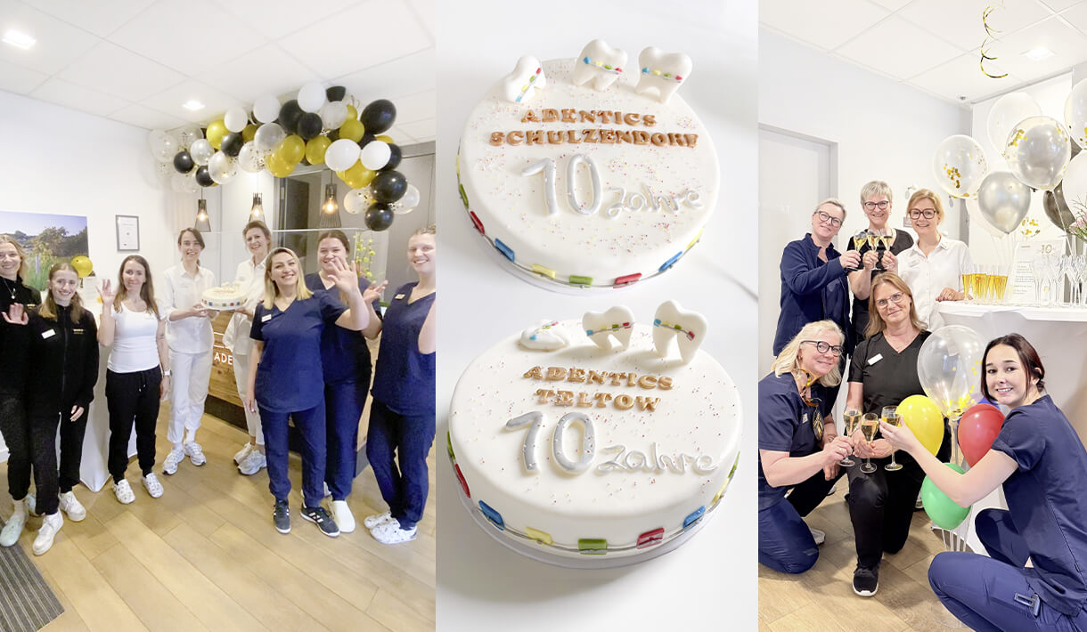 Doppeljubiläum bei ADENTICS: 10 Jahre Teltow & Schulzendorf