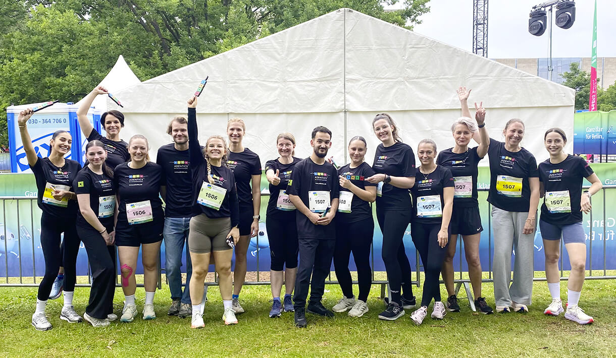 ADENTICS bei der 5X5 km Team-Staffel