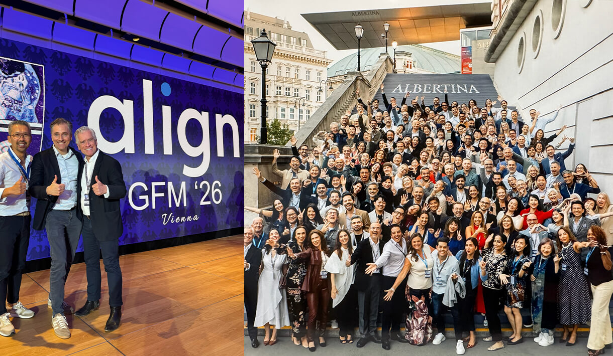 Dr. Bittner beim Invisalign Global Faculty Meeting in Wien