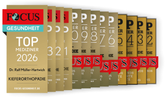 Dr. Ralf Müller-Hartwich als Focus Top-Mediziner für Kieferorthopädie ausgezeichnet