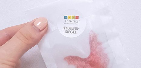 Frisch desinfiziert und hygienisch verpackt - komplett plastikfrei
